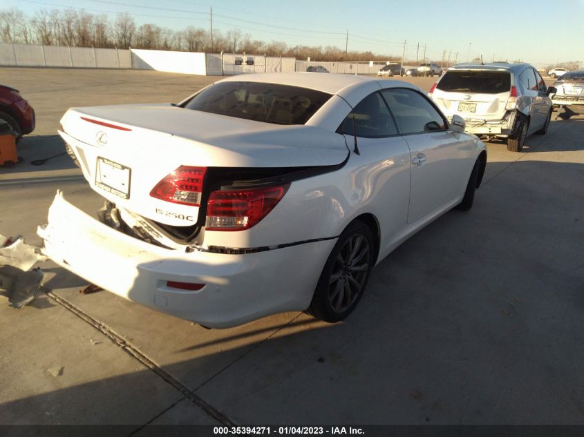 2013 LEXUS IS 250C JTHFF2C29D2528095