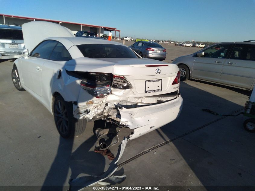 2013 LEXUS IS 250C JTHFF2C29D2528095