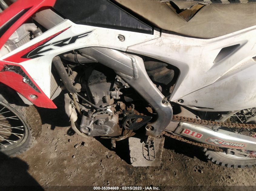 2014 HONDA CRF250 R JH2ME1038EK102460