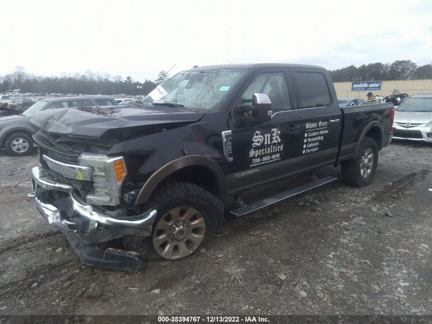 2017 FORD F-250 KING RANCH - 1FT7W2BT3HED29354