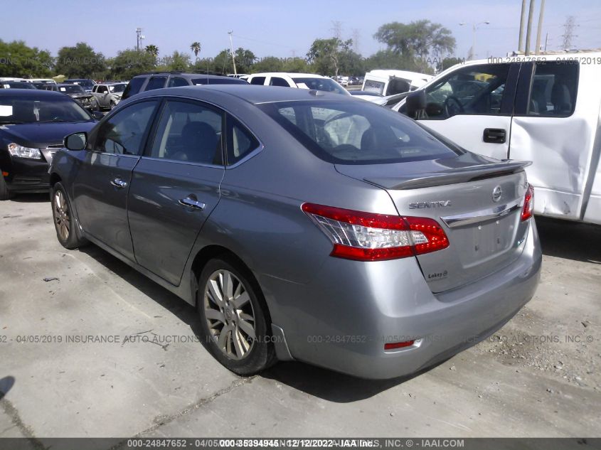 2013 NISSAN SENTRA SL 3N1AB7AP5DL788319