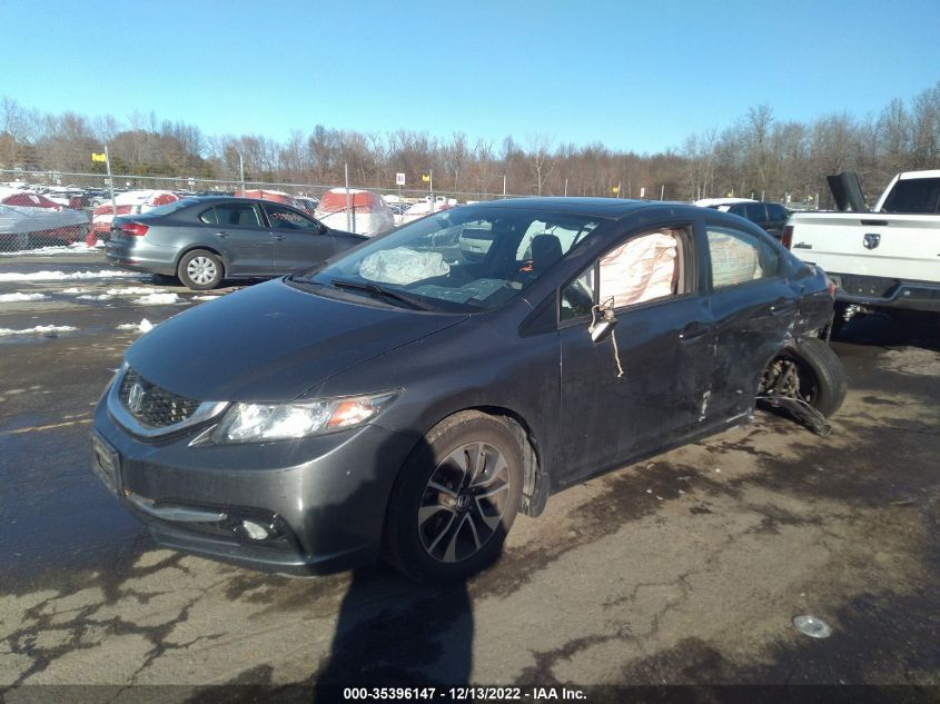 2013 HONDA CIVIC SDN EX-L 19XFB2F93DE234751
