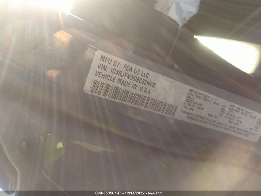 2021 Jeep Grand Cherokee - 1C4RJFN96MC659042