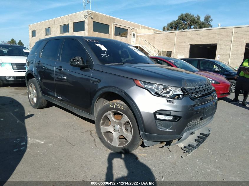 2017 LAND ROVER DISCOVERY SPORT SE SALCP2BG5HH667506