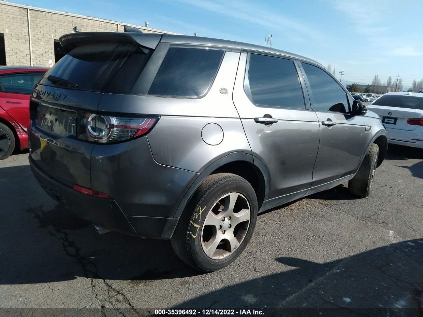 2017 LAND ROVER DISCOVERY SPORT SE SALCP2BG5HH667506