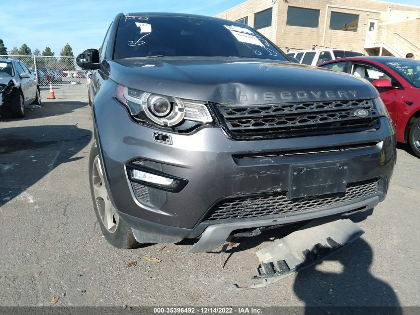 2017 LAND ROVER DISCOVERY SPORT SE SALCP2BG5HH667506