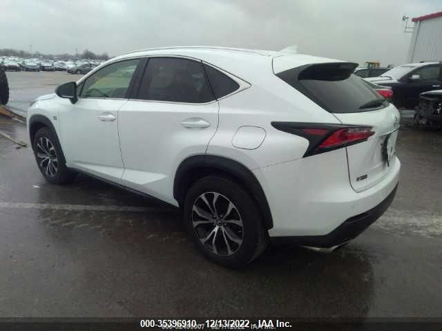 2017 LEXUS NX NX TURBO F SPORT JTJBARBZ5H2128799