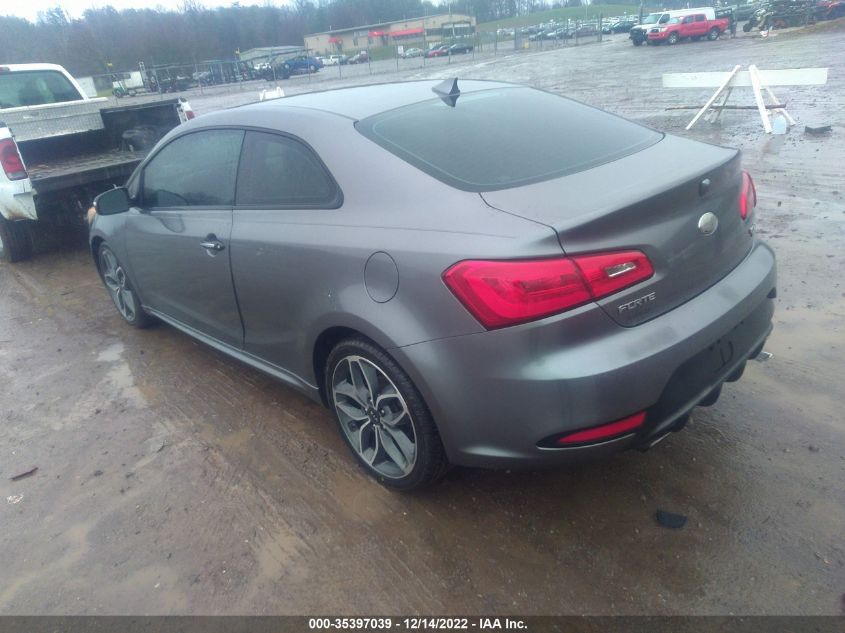 2014 KIA FORTE KOUP SX KNAFZ6A30E5247229