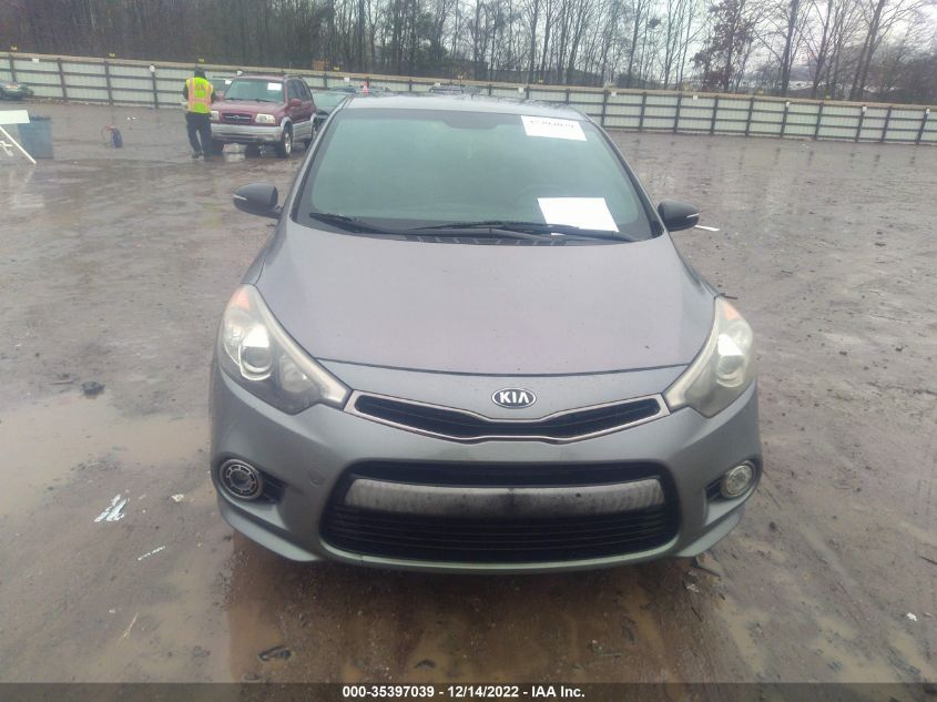 2014 KIA FORTE KOUP SX KNAFZ6A30E5247229