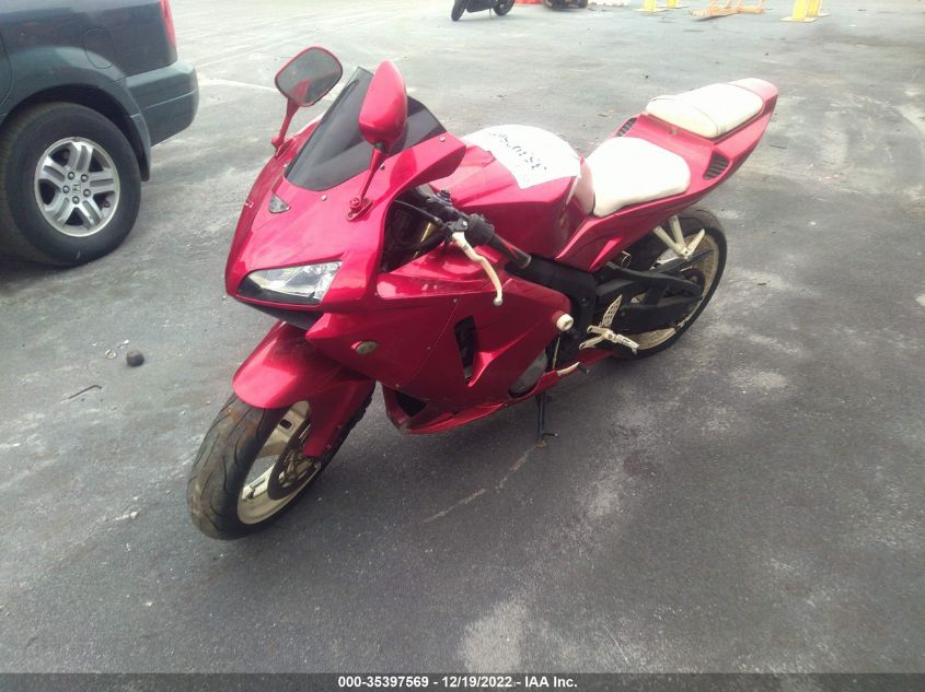 2006 HONDA CBR600 RR JH2PC37016M300054