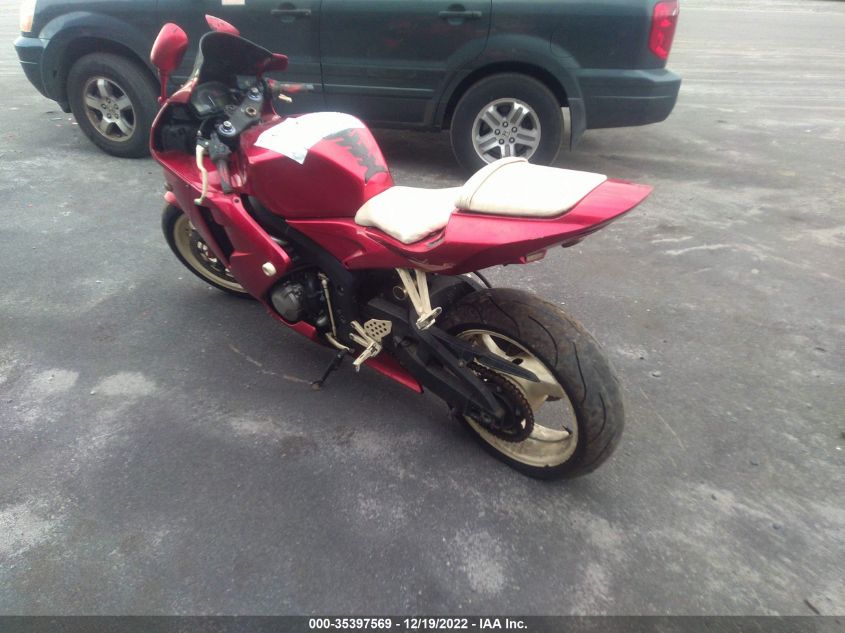 2006 HONDA CBR600 RR JH2PC37016M300054