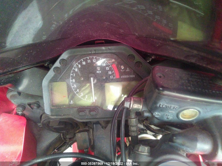2006 HONDA CBR600 RR JH2PC37016M300054