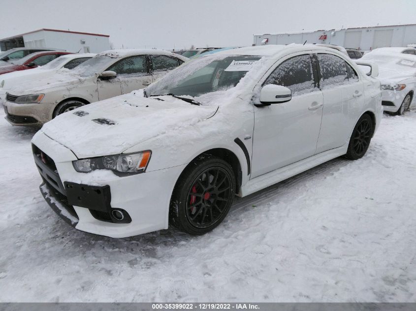 2015 MITSUBISHI LANCER EVOLUTION GSR JA32W8FV5FU009608