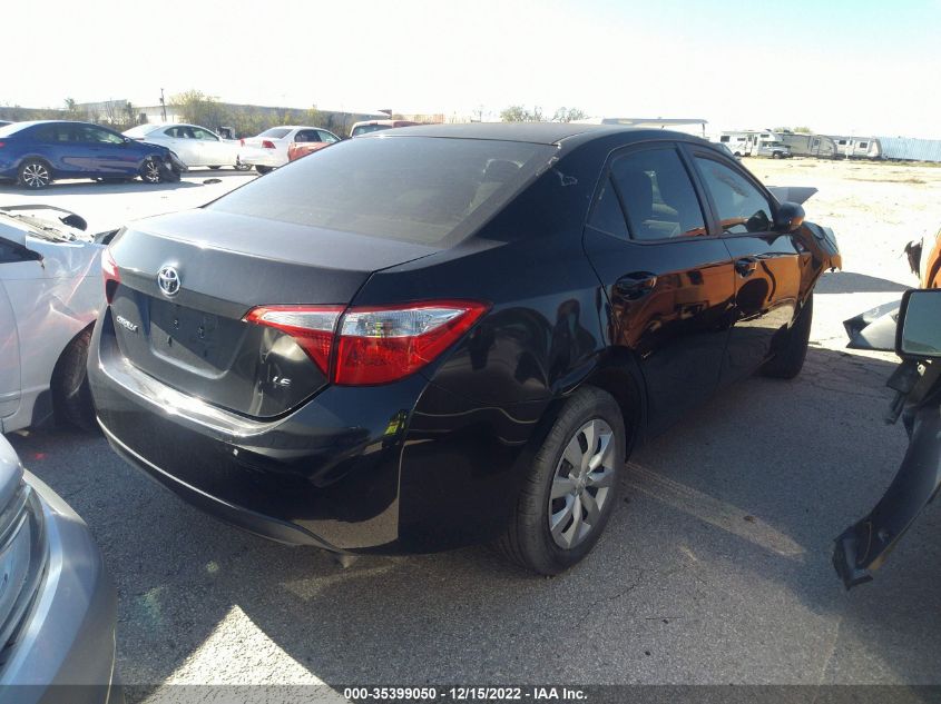 2016 TOYOTA COROLLA LE 5YFBURHE0GP562997
