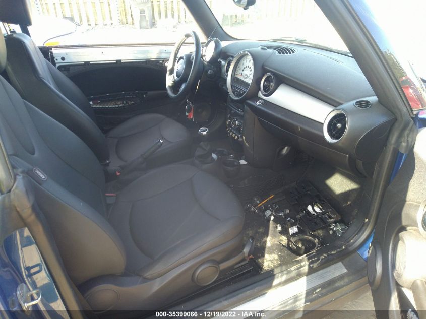 2014 MINI COOPER CONVERTIBLE WMWZN3C55ET266411