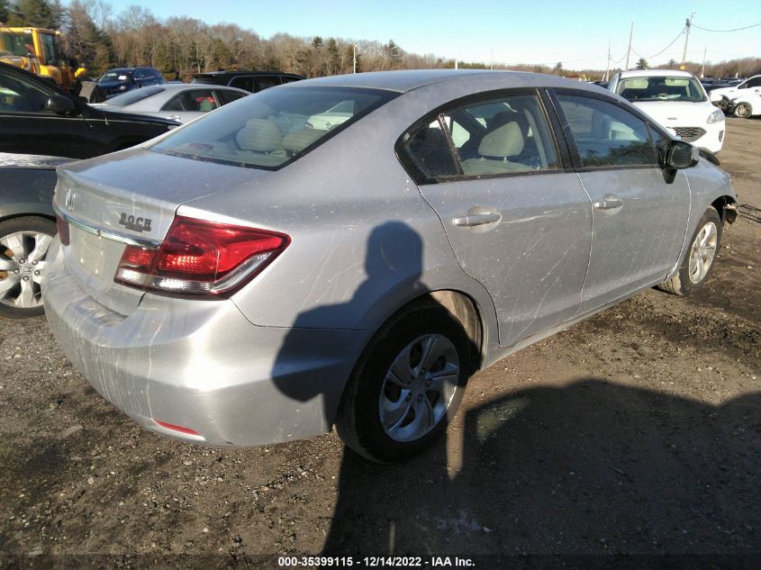 2013 HONDA CIVIC SDN LX 2HGFB2F58DH587456