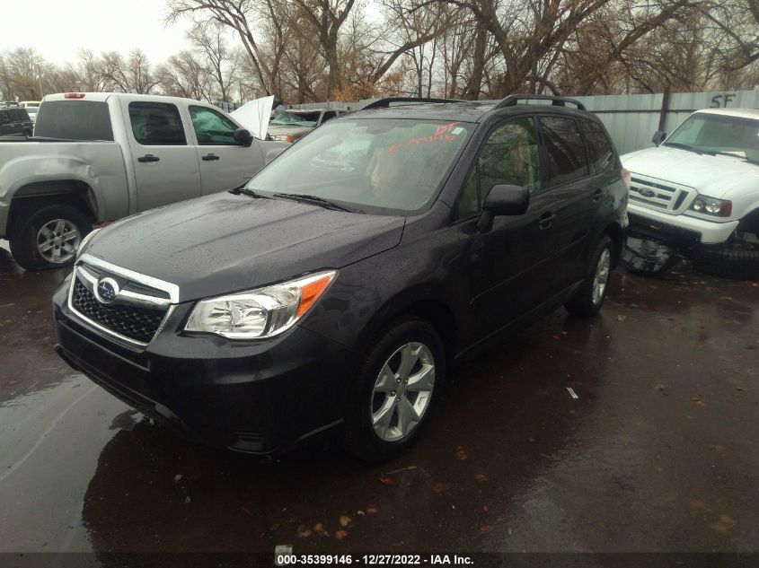 VIN JF2SJAFC2FH589707 2015 SUBARU FORESTER no.2