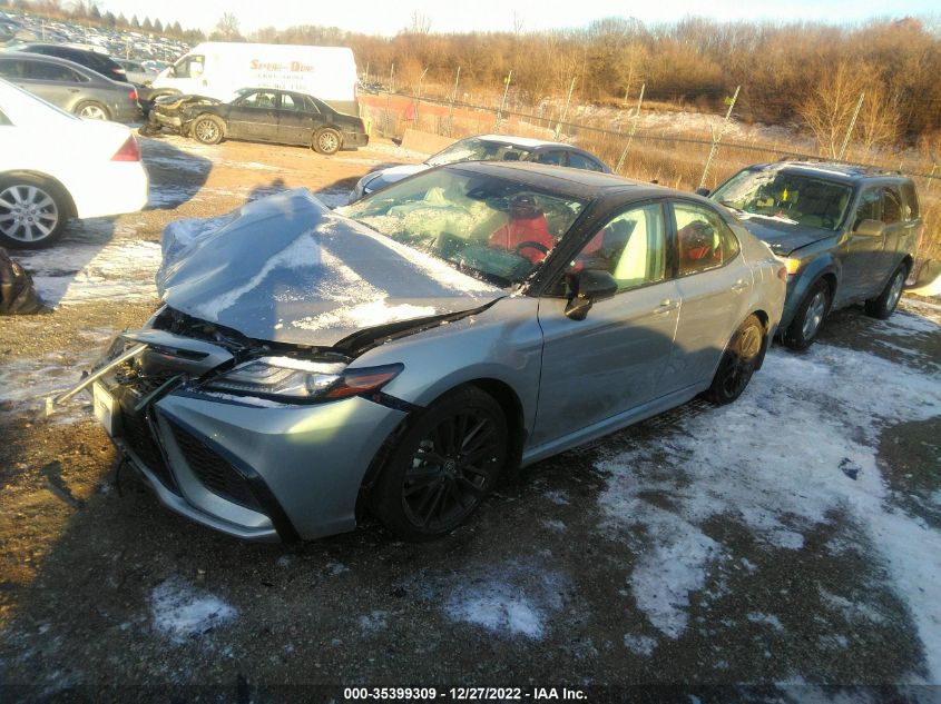 2022 TOYOTA CAMRY HYBRID XSE - 4T1K31AK3NU038422