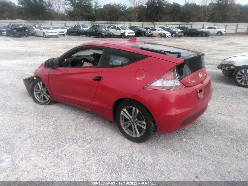 2013 HONDA CR-Z JHMZF1D41DS002437
