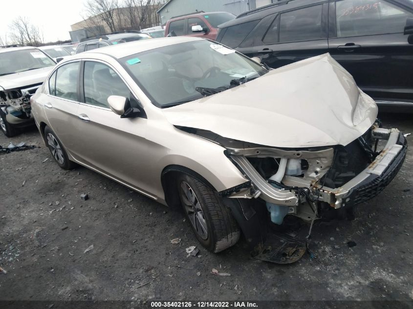 2015 HONDA ACCORD SEDAN LX - 1HGCR2F39FA115281
