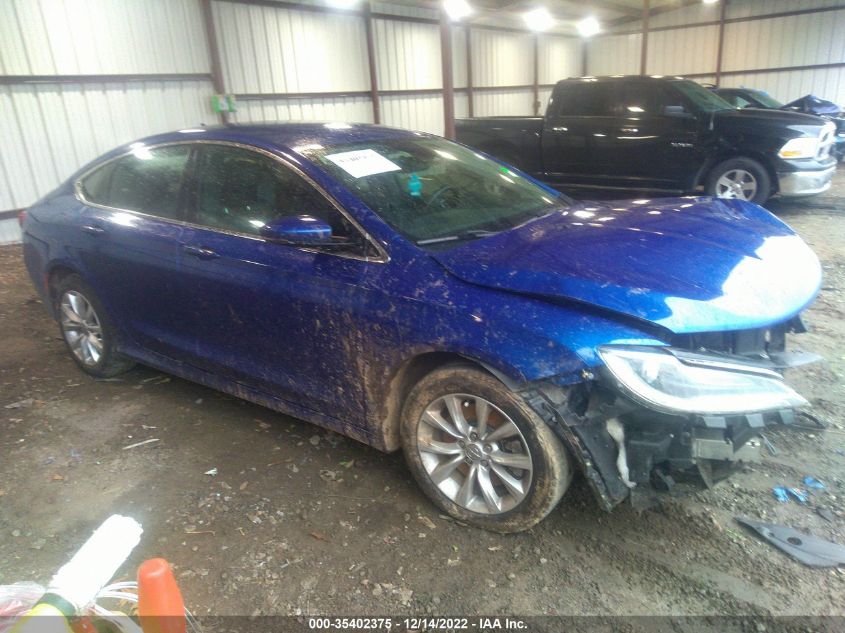 2015 CHRYSLER 200 C - 1C3CCCCG7FN580958