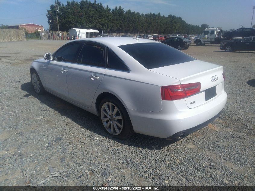 2013 AUDI A6 2.0T PREMIUM PLUS WAUGFAFC4DN025610