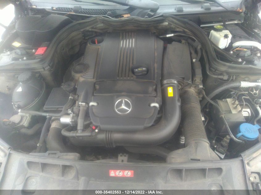 2013 MERCEDES-BENZ C-CLASS C 250 WDDGF4HB4DR269992
