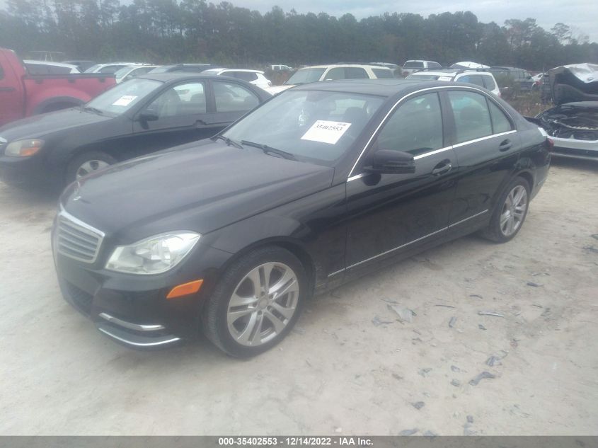 2013 MERCEDES-BENZ C-CLASS C 250 WDDGF4HB4DR269992