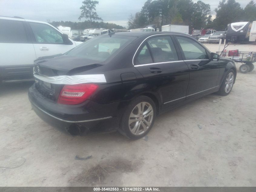 2013 MERCEDES-BENZ C-CLASS C 250 WDDGF4HB4DR269992