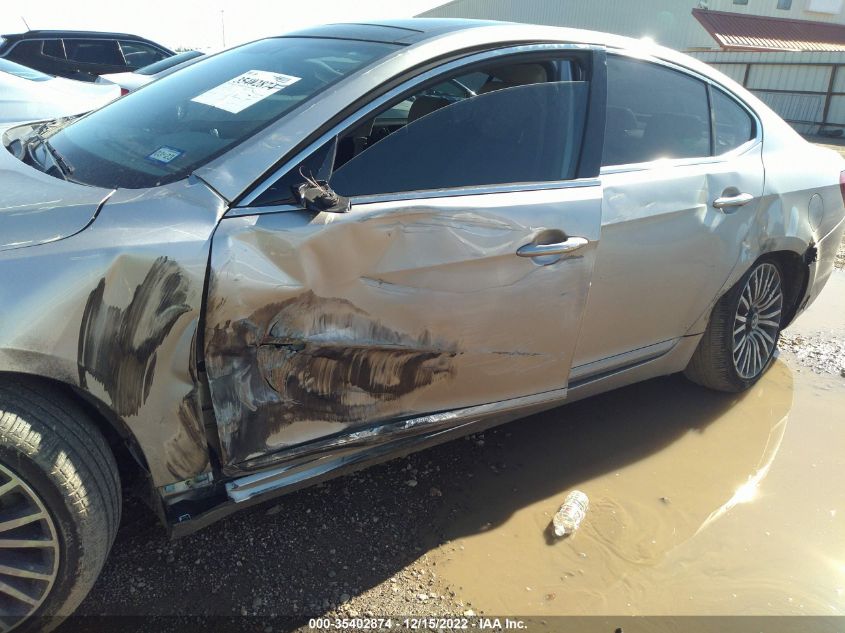 2015 KIA CADENZA PREMIUM KNALN4D70F5187617
