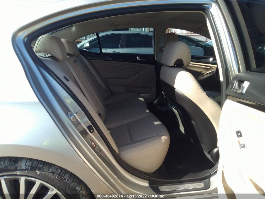 2015 KIA CADENZA PREMIUM KNALN4D70F5187617