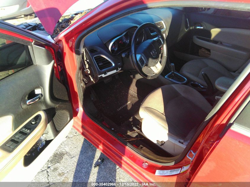 2013 DODGE AVENGER SXT 1C3CDZCB6DN610470