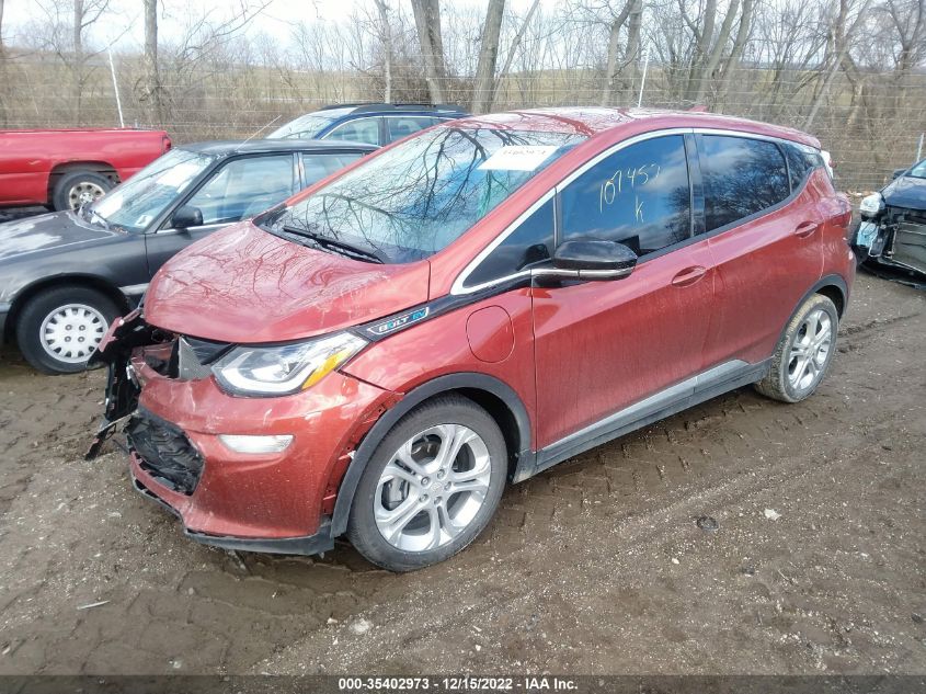 2021 CHEVROLET BOLT EV LT 1G1FY6S05M4107457