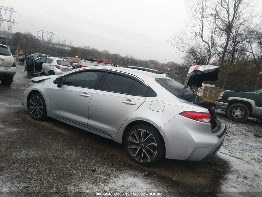 VIN JTDS4RCE9LJ027446 2020 TOYOTA COROLLA SE/NIGHTSHADE