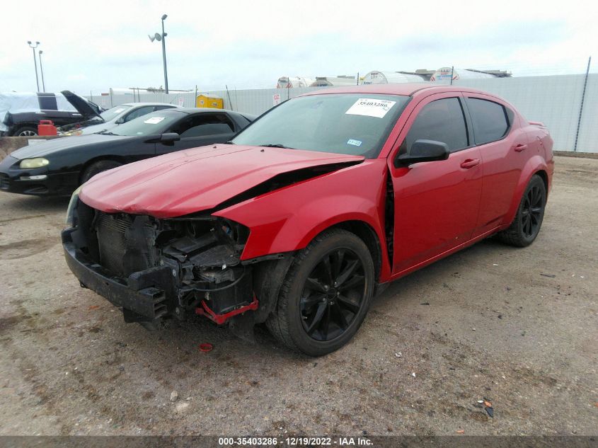 2014 DODGE AVENGER SE 1C3CDZAB1EN181131