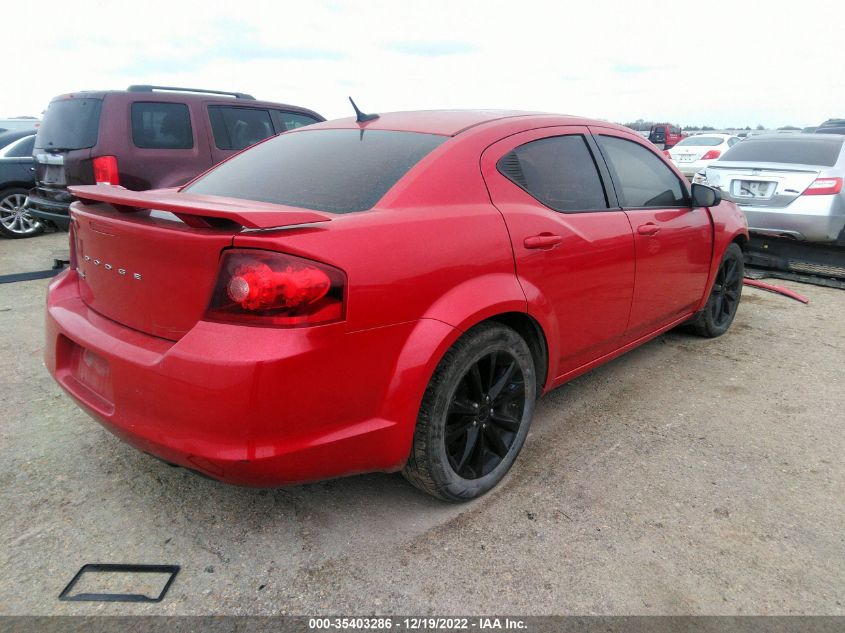 2014 DODGE AVENGER SE 1C3CDZAB1EN181131