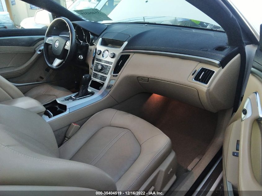 2013 CADILLAC CTS COUPE PERFORMANCE 1G6DK1E37D0161538