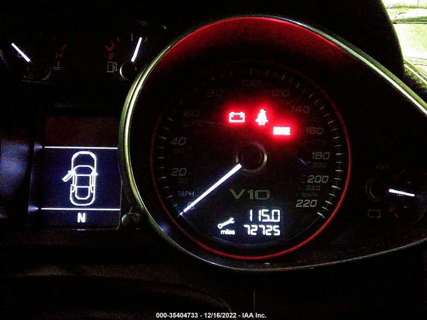 2015 AUDI R8 V10 WUAVNAFG8F7001871