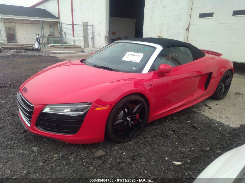 2015 AUDI R8 V10 WUAVNAFG8F7001871