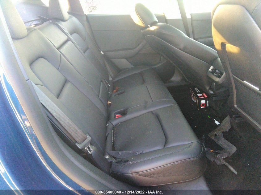 VIN 7SAYGDEE7NF364048 2022 TESLA MODEL Y LONG RANGE