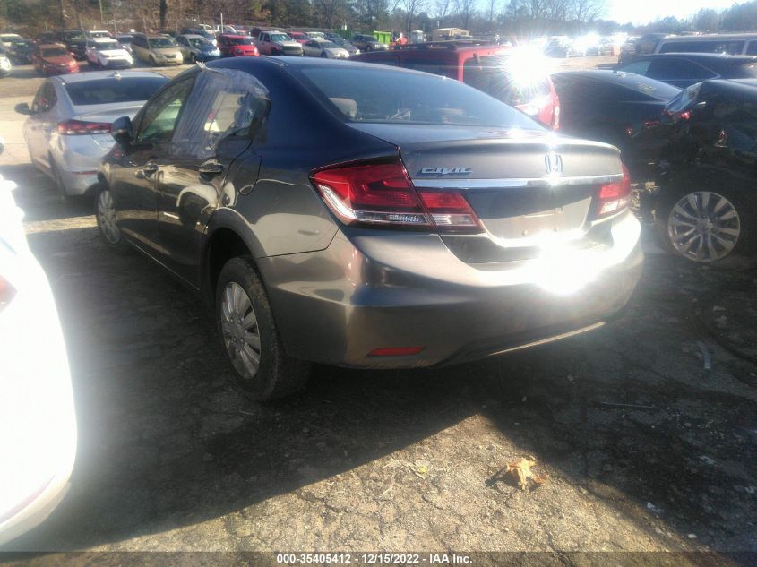 2013 HONDA CIVIC SDN LX 19XFB2F55DE004013