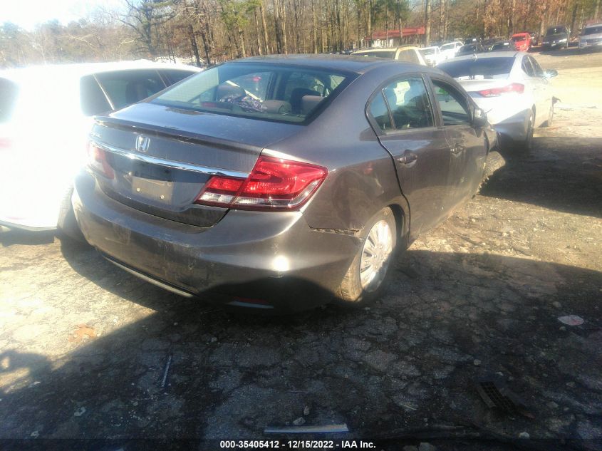 2013 HONDA CIVIC SDN LX 19XFB2F55DE004013