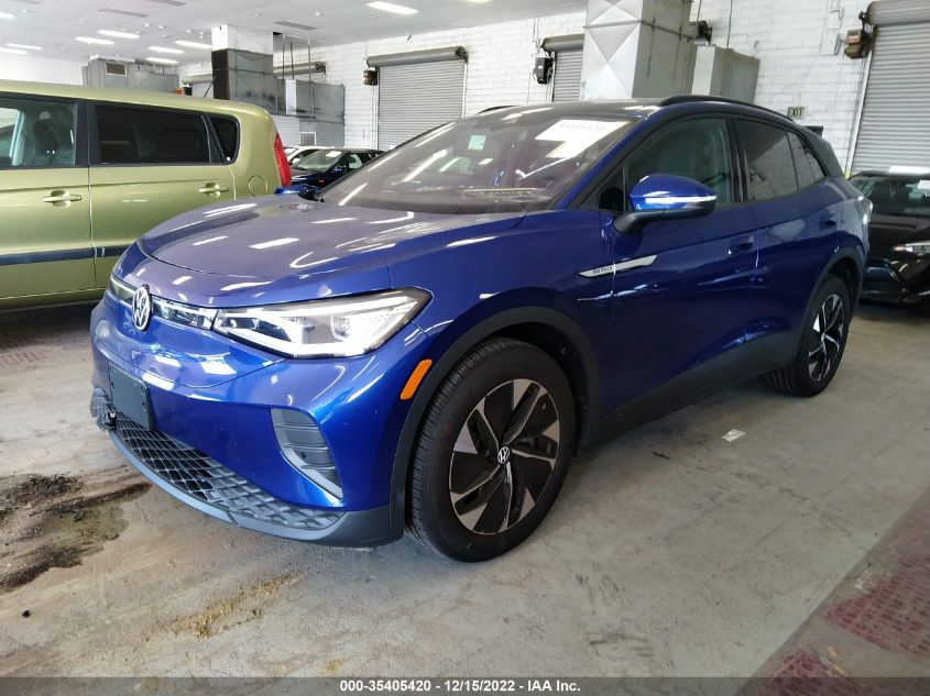 2022 VOLKSWAGEN ID.4 PRO S WVGGNPE26NP048471