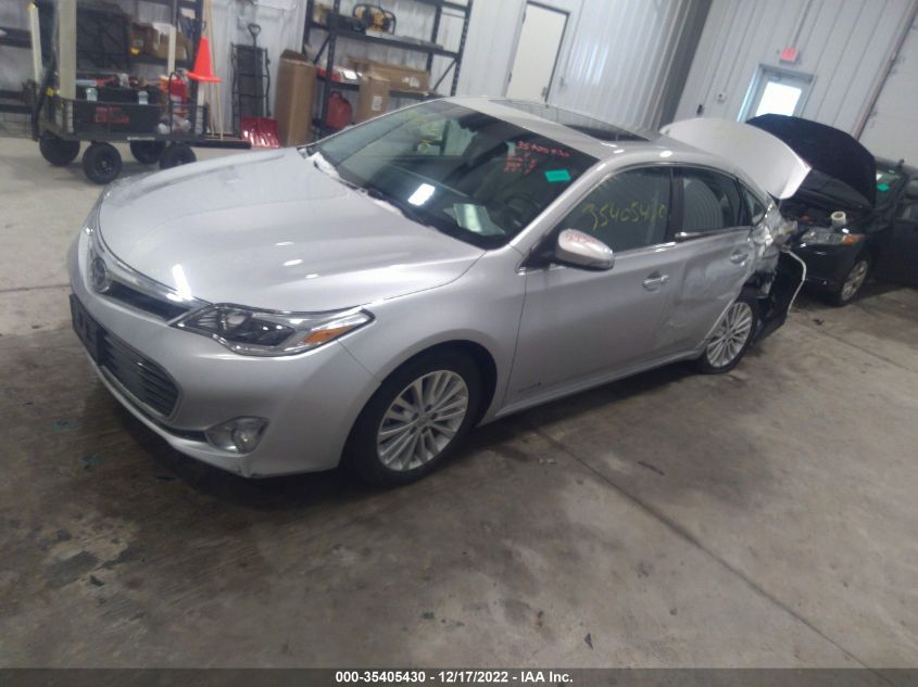 2014 TOYOTA AVALON HYBRID LIMITED/XLE TOURING 4T1BD1EB4EU032149