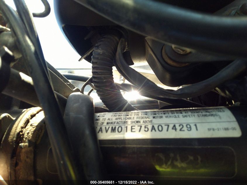 2005 YAMAHA XVS65 A JYAVM01E75A074291