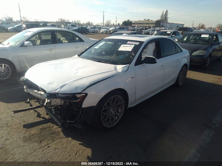 2014 AUDI S4 PREMIUM PLUS WAUBGAFL3EA075754