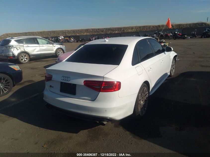 2014 AUDI S4 PREMIUM PLUS WAUBGAFL3EA075754