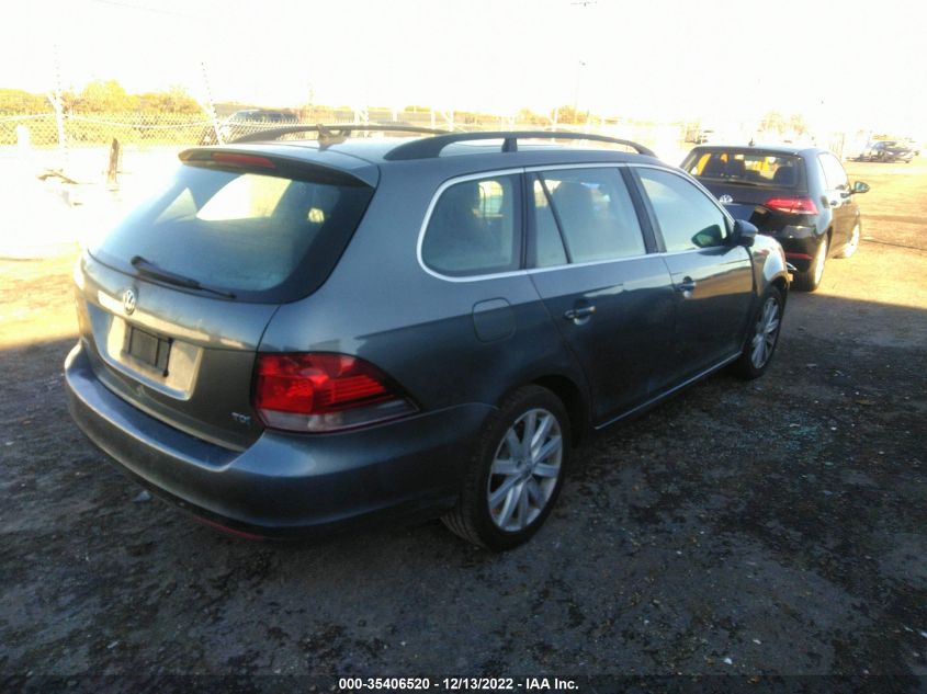 2013 VOLKSWAGEN JETTA SPORTWAGEN TDI W/SUNROOF 3VWPL7AJXDM662156