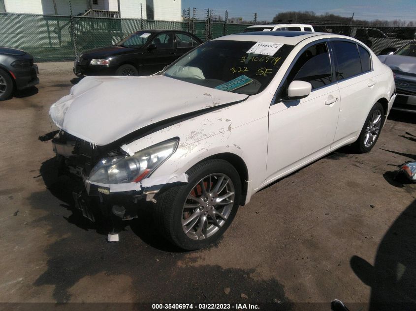 2013 INFINITI G37 SEDAN X - JN1CV6AR8DM352145