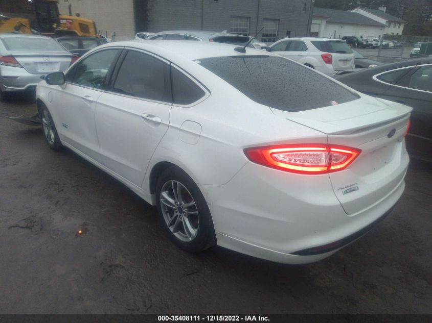 2015 FORD FUSION ENERGI TITANIUM 3FA6P0SU8FR108001